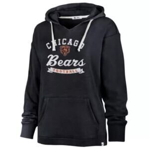 47 Women's Atlas Blue Chicago Bears Pullover Hoodie Size M